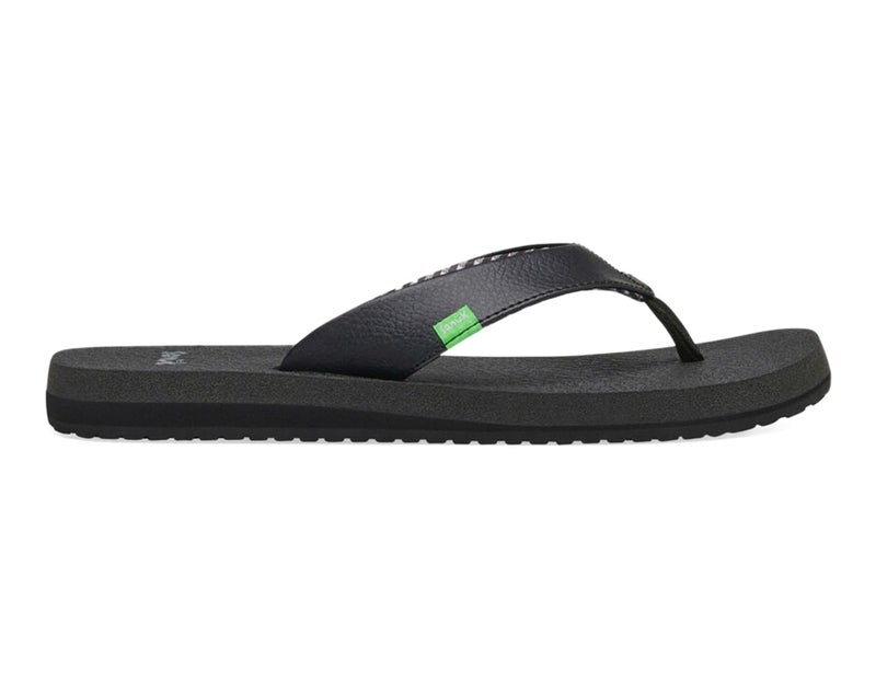 Sanuk Yoga Mat - Cushioned Sandals - Women's Ebony - 10 - Image 1